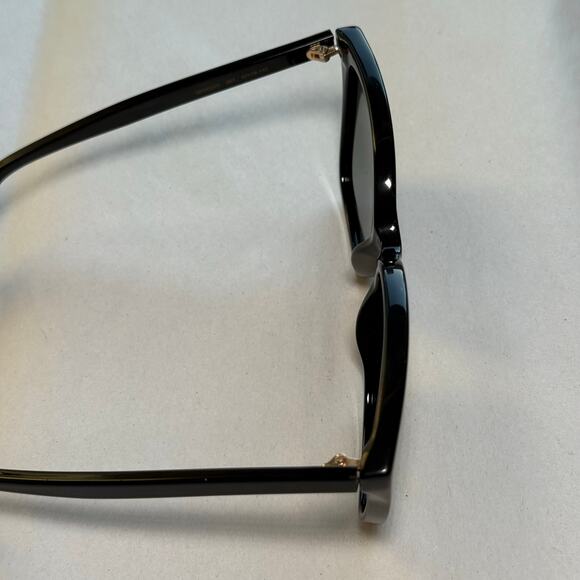 Gucci Black Gold Gradient Oversized Sunglasses GGO022S main image 16